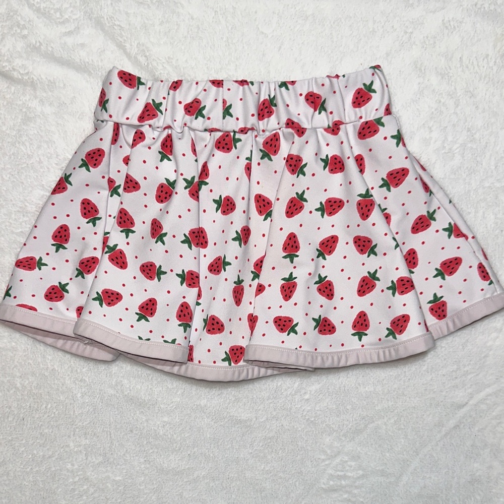 Euc Color Works Strawberry Delight Kids tennis Skort size 4/5 - Picture 3 of 3